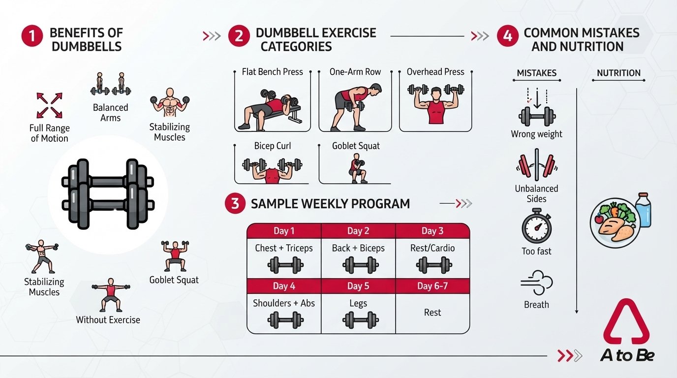 A pair of adjustable dumbbells